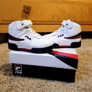 F-13 white, red and, blue